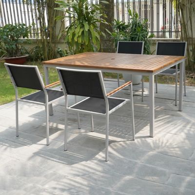 Carolina Chair & Table 5 pc. Braylee Outdoor Dining Set