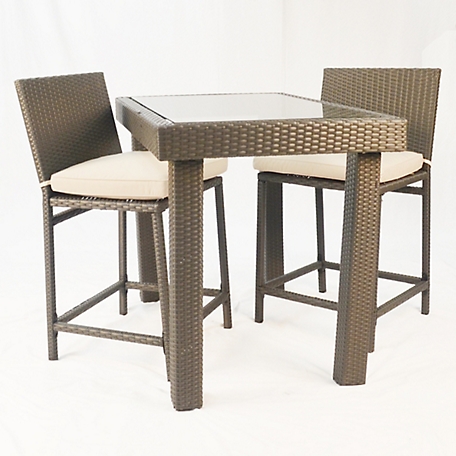 Carolina Chair & Table 3 pc. Karsyn Dining Set with Cushions