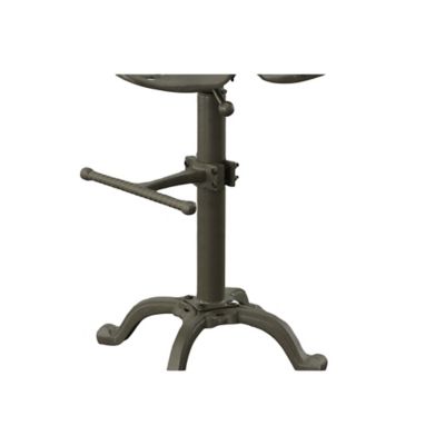 Image showing 9 th Carolina Chair & Table August Tractor Seat Stool with Backrest, 33 in.