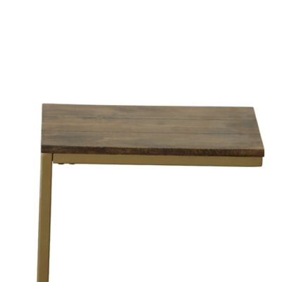 Image showing  Aggie Glass Top Accent Table