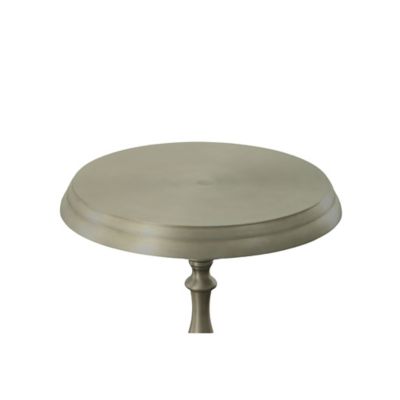 Image showing  Pearson Metal Accent Table, Antique Nickel