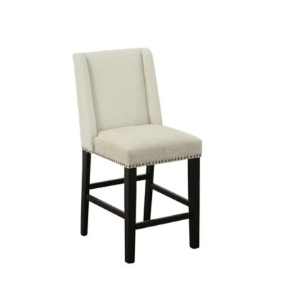 Image showing 1 th Carolina Chair & Table 24 in. Laurant Upholstered Counter Stools, 2 pc.