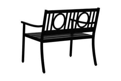 Image showing  43 in. Gramercy Outdoor Metal Bench
