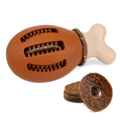 PetSafe Busy Buddy Chompin' Chicken Treat-Holding Dog Toy