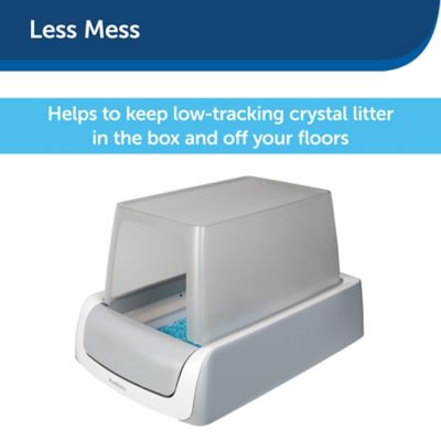 Image showing  ScoopFree Cat Litter Box Privacy Hood, Gray