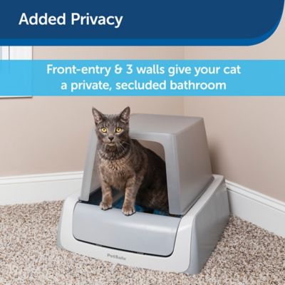 Image showing  ScoopFree Cat Litter Box Privacy Hood, Gray