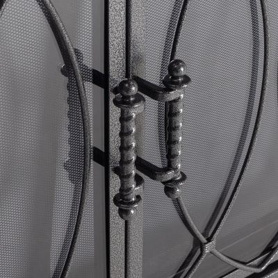 Image showing 5 th Pleasant Hearth Small Amhearst Collection Fireplace Glass Door