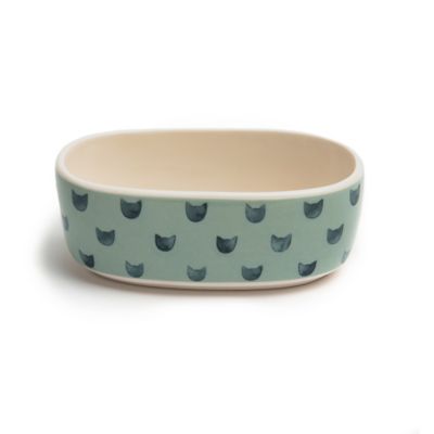 Park Life Designs Monty Oval Cat Dish, 2 Cups, 5.25 in.