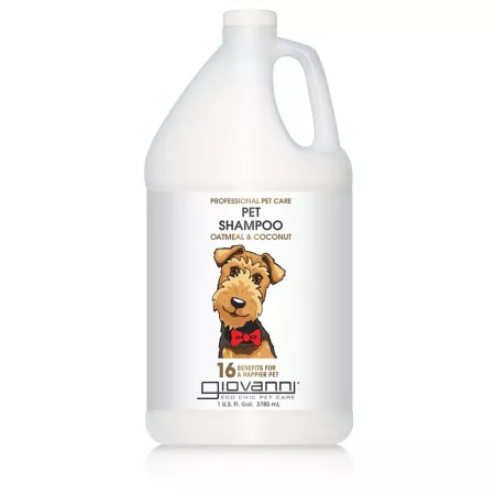 Giovanni Aloe Vera Professional Pet Shampoo Oatmeal and Coconut 128 oz. Dog Shampoos & Conditioners