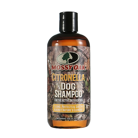 Mossy Oak Citronella Dog Shampoo for Active Outdoor Dogs, 16 oz.