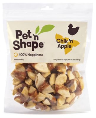Pet 'n Shape Chicken and Apple Flavor Dog Treats, 16 oz.