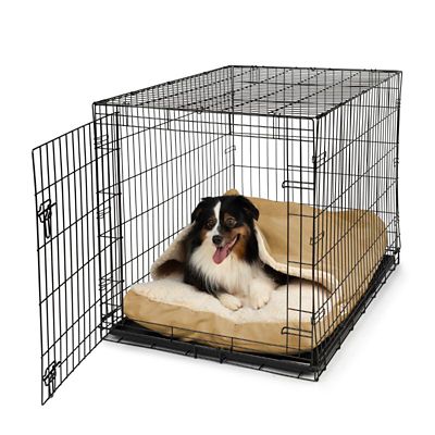 Image showing  Cozy Cave Poly Cotton Crate Cave Pet Bed
