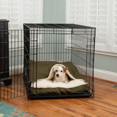 Image showing 0 th Snoozer Cozy Cave Poly Cotton Crate Cave Pet Bed