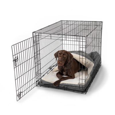 Snoozer Washable Forgiveness Crate Cozy Cave Premium Micro Suede Mattress Pet Bed