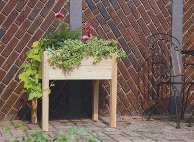 Image showing  2.5 cu. ft. Cedar Medium Elevated Garden Planter