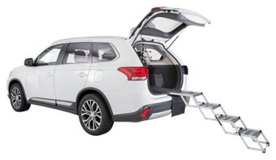 Image showing  4-Step Heavy-Duty Foldable Pet Stairs