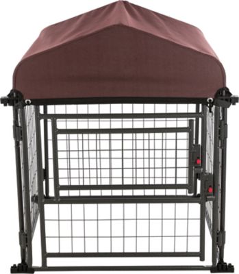 TRIXIE 3 ft. x 2.5 ft. x 2.5 ft. Deluxe Welded Wire Dog Kennel, Small