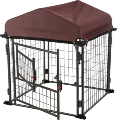 Image showing 5 th TRIXIE 3 ft. x 2.5 ft. x 2.5 ft. Welded Wire Deluxe Dog Kennel, Small