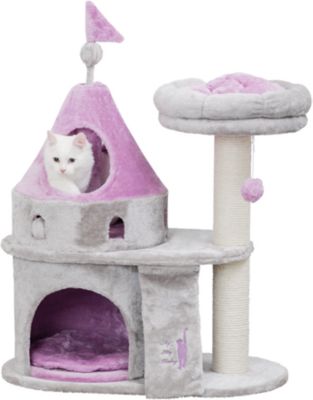 Image showing  35.5 in. My Kitty Darling Castle Cat Condo