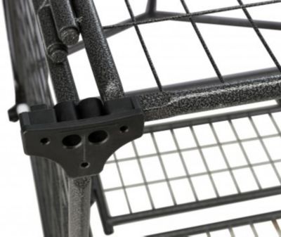 Image showing 7 th TRIXIE 4 ft. x 4 ft. x 4.5 ft. Welded Wire Deluxe Dog Kennel, Medium