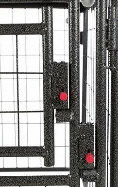 Image showing 8 th TRIXIE 4 ft. x 4 ft. x 4.5 ft. Welded Wire Deluxe Dog Kennel, Medium