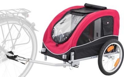 TRIXIE Dog Bike Trailer, Medium To Large Dogs