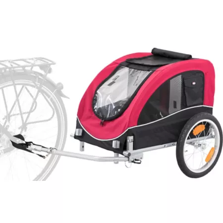 TRIXIE Dog Bike Trailer Medium to Large Dogs Pet Bicycle Trailers & Baskets