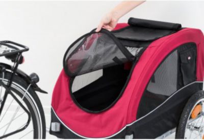 Image showing 5 th TRIXIE Dog Bike Trailer, Medium to Large Dogs
