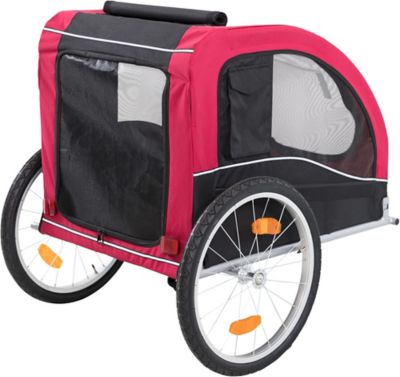 Image showing 7 th TRIXIE Dog Bike Trailer, Medium to Large Dogs