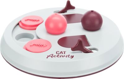 TRIXIE Cat Activity Flip Board Game, Interactive Cat Toy