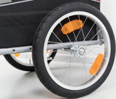 Image showing 5 th TRIXIE Dog Bike Trailer, Small Dogs