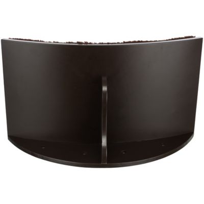 Image showing  Lea Wall-Mounted Cat Perch, Espresso Brown