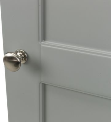 Image showing 5 th TRIXIE Pet Products 2-Story Furniture-Style Hidden Litter Box Enclosure and Pet Home, Gray