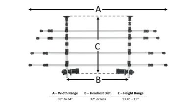 Image showing 8 th TRIXIE Adjustable Barrier for Vehicles, Medium, 13171