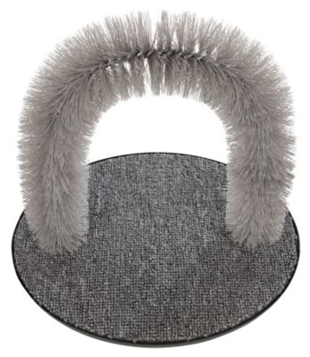 Image showing  Cat Massager and Self Grooming Arch, Bristle Ring Brush, Carpet Base Scratcher, Cat Self Groomer