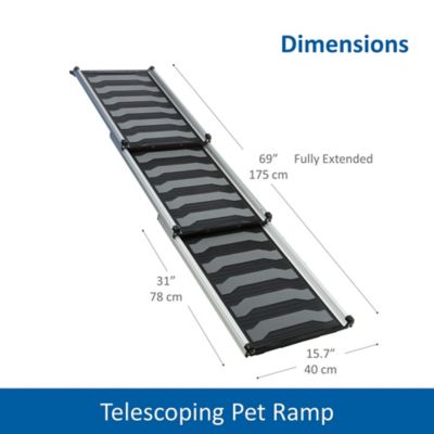 Image showing  Heavy-Duty Telescoping Pet Ramp, 69 in.