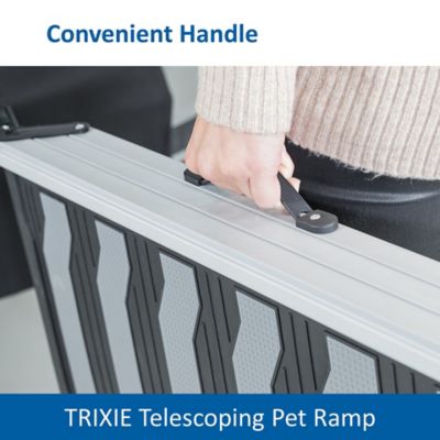 Image showing 6 th TRIXIE Heavy-Duty Telescoping Pet Ramp, 69 in.