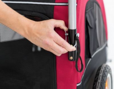 Image showing  Dog Bike Trailer/Stroller Conversion Kit for Trixie Dog Bike Trailer, 12817