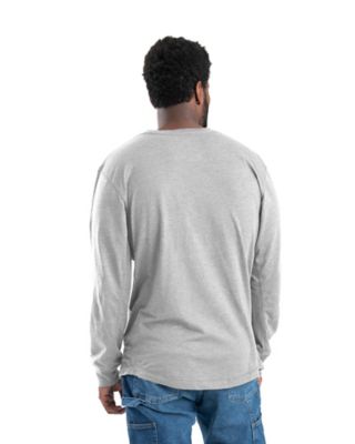 Image showing 1 th Berne Men's Work Vent Performance Long-Sleeve Pocket T-Shirt