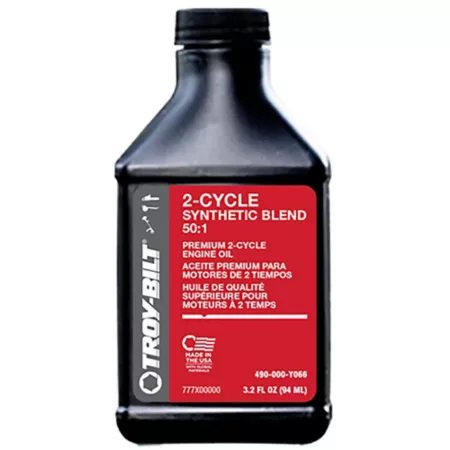 Troy-Bilt Synthetic 2-Stroke Engine Oil 3.2 oz Bottle Mower Maintenance & Tune Up Kits