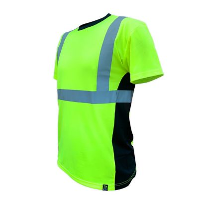 SafetyShirtz Unisex SS360 Basic ANSI Class 2 T-Shirt with Vented Sides