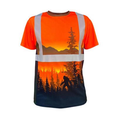Image showing  Unisex Adult Hi-Vis SS360 Wildland Sasquatch ANSI Class 2 T-Shirt