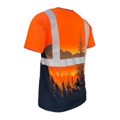 Image showing  Unisex Adult Hi-Vis SS360 Wildland Sasquatch ANSI Class 2 T-Shirt