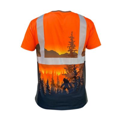 Image showing  Unisex Adult Hi-Vis SS360 Wildland Sasquatch ANSI Class 2 T-Shirt