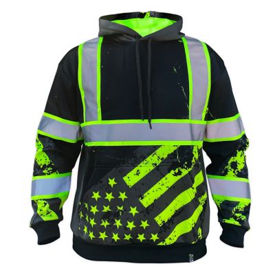 Image showing  Unisex SS360 Stealth American Grit Enhanced Visibility Hoodie