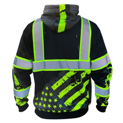 Image showing  Unisex SS360 Stealth American Grit Enhanced Visibility Hoodie