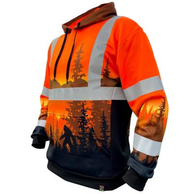 SafetyShirtz Unisex SS360 Wildland Sasquatch ANSI Class 3 Hoodie