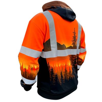 Image showing  Unisex SS360 Wildland Sasquatch ANSI Class 3 Hoodie