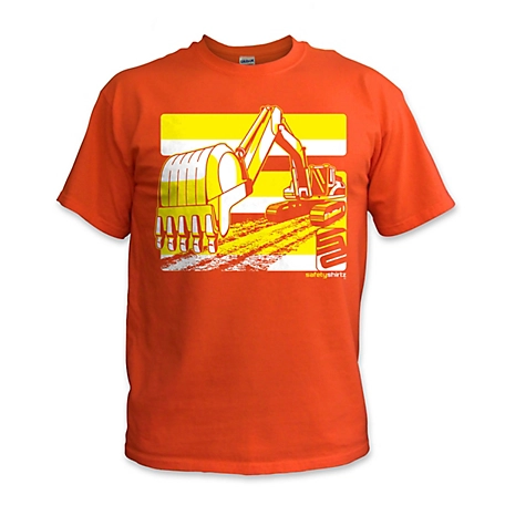 SafetyShirtz Unisex Excavator High-Visibility T-Shirt