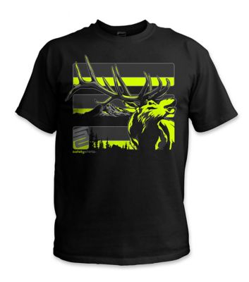 SafetyShirtz Unisex Stealth Elk Reflective High-Visibility T-Shirt